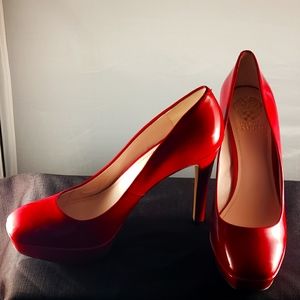 Vince Camuto red stilletos